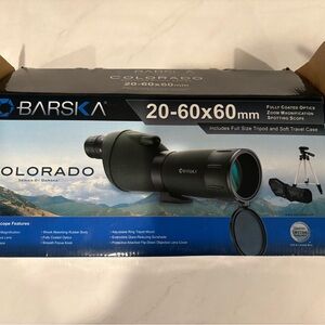 Barska Colorado 20-60x60mm Spotting Scope - Black
